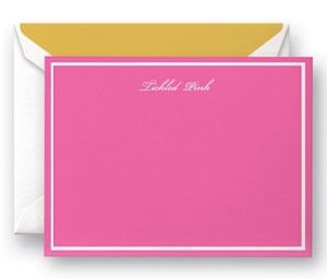 Kate Spade - Tickled pink cards and envelopes.JPG